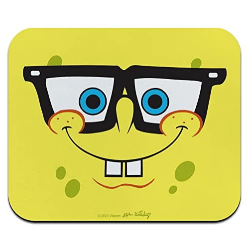 Spongebob Nerd Face Low Profile Thin Mouse Pad Mousepad