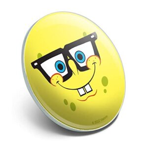 SpongeBob Nerd Face Metal 1.1" Tie Tack Hat Lapel Pin Pinback