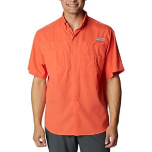 Columbia Men's Standard Tamiami II Short Sleeve Shirt, Corange, Medium