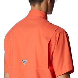 Columbia Men's Standard Tamiami II Short Sleeve Shirt, Corange, Medium