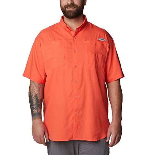 Columbia Men's Standard Tamiami II Short Sleeve Shirt, Corange, Medium