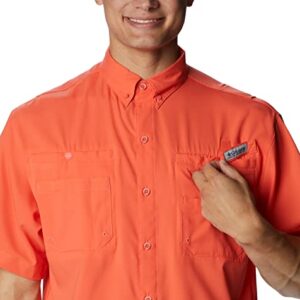 Columbia Men's Standard Tamiami II Short Sleeve Shirt, Corange, Medium