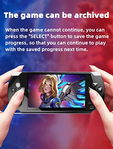 New HD Screen Retro Video Game Console Built-in 2000 Games Handheld Game Console Multiple emulators Portable Game Device Video Music TV Output