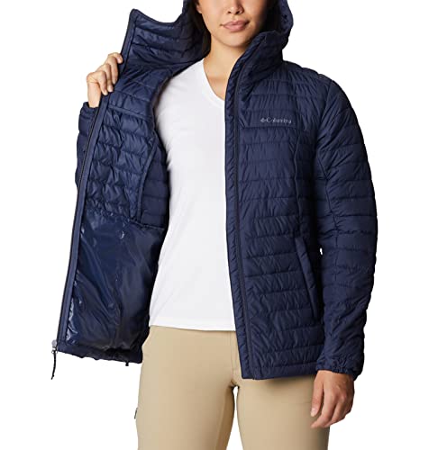 Columbia Women's Silver Falls Hooded Jacket, Nocturnal, Medium