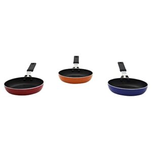 Imusa USA 6'' Mini-Egg Pan in either Red, Orange or Blue, Surprise Color