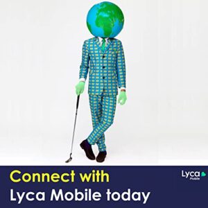 Lyca Mobile $39 30 Day Plan U.S.A. SIM Card with Unlimited Data & International Talk & Text to 75+ Countries 15GB High-Speed 4G LTE/5G Data JZN Market