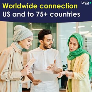 Lyca Mobile $39 30 Day Plan U.S.A. SIM Card with Unlimited Data & International Talk & Text to 75+ Countries 15GB High-Speed 4G LTE/5G Data JZN Market