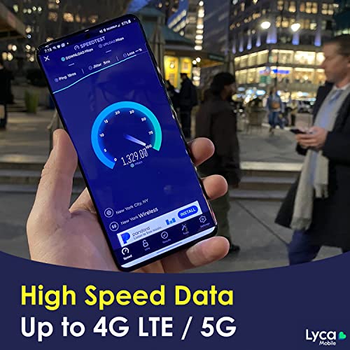 Lyca Mobile $39 30 Day Plan U.S.A. SIM Card with Unlimited Data & International Talk & Text to 75+ Countries 15GB High-Speed 4G LTE/5G Data JZN Market