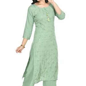 AnjuShree Choice Women Indian Top Cotton Kurti Palazzo pant for women Tunic top