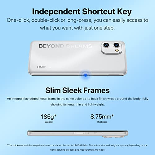 UMIDIGI F3 SE Smartphone (4GB + 128GB) Unlocked Cell Phone, 6.7'' Screen Phone and 20MP AI Camera Cell Phone, 5150mAh Battery Android 11 Unlocked Android Phone Global Version……