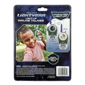 Disney Pixar Lightyear Toy Walkie Talkies for Kids, Indoor and Outdoor Toys for Kids with Light Up Graphics