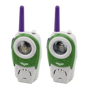 Disney Pixar Lightyear Toy Walkie Talkies for Kids, Indoor and Outdoor Toys for Kids with Light Up Graphics