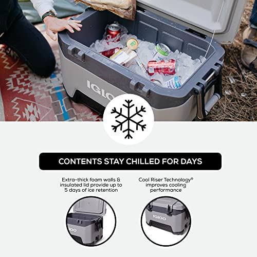 Igloo 52 Qt BMX Gray Cooler