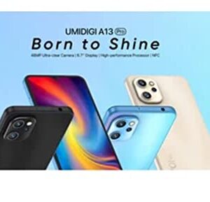 UMIDIGI A13 Pro（6+128GB） Unlocked Cell Phone,Android 11 NFC Smartphone,6.7" HD Full Screen Android Phone,5150mAh Massive Battery Mobile Phone…