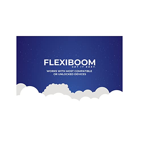 FLEXIBOOM Data SIM Card - USA ATT & T-Mobile for Unlocked IoT Devices, No Voice & SMS(Universal, Triple Cut 3-in-1)