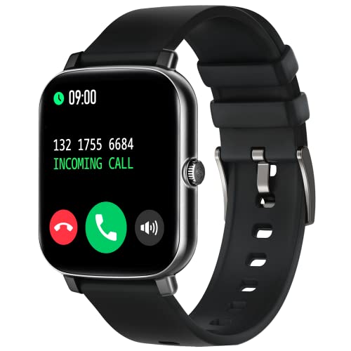 Bctemno Smart Watch(Answer/Make Call), USB Charging Waterproof smartwatches Fitness Watch with Heart Rate Sleep Monitor Blood Oxygen for Android Phones and iOS Phones Women Men