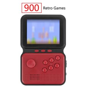 ReignSword Retro Handheld Rocker Game Console, Mini Arcade Machines Multiple Emulators Built-in Classical Games, Portable Handheld Video Games for Kids and Adult, Console Box Support TV Output (Red)