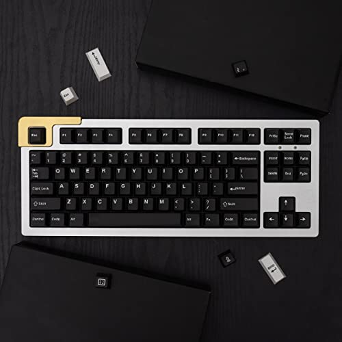 Sumgsn WOB Keycaps 172 Keys Double Shot Custom Keycap Minimalist Sytle Cherry Keyboard Keycaps Fit for Gateron Mx Cherry Switches Keyboard