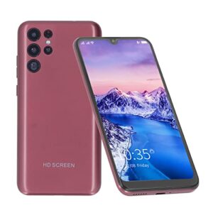 6.26in fhd screen smartphone, facial recognition unlocked cell phone, 4gb ram 64gb rom, 2800mah battery, dual sim card slots, gsm unlocked smartphone for android 10(6.26" rose gold)