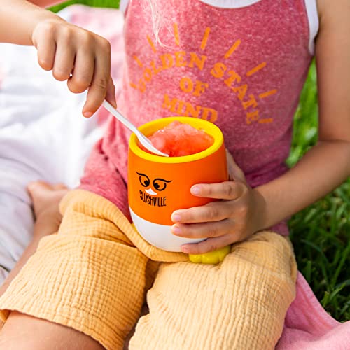 Insta Slushy Maker Cup for Kids – Penguin Compact Make & Serve Slushie Cup Allows You to Make Refreshing Slushies, Smoothies & Other Frozen Drinks in Minutes – The Ultimate Slush Cup Experience