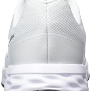 Nike Revolution 6 Nn Mens Running Trainers Dc3728 Sneakers Shoes (UK 8.5 US 9.5 EU 43, White Wolf Grey Pure Platinum 100)