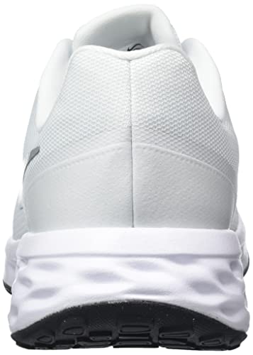 Nike Revolution 6 Nn Mens Running Trainers Dc3728 Sneakers Shoes (UK 8.5 US 9.5 EU 43, White Wolf Grey Pure Platinum 100)