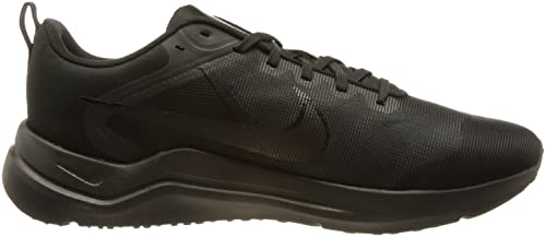 Nike Downshifter 12 Mens Running Trainers DD9293 Sneakers Shoes (UK 10 US 11 EU 45, Black Dark Smoke Grey 002)