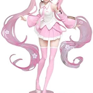 Siesdio Miku Sakura Figure Pink Version Anime Figure Birthday Gift New Figure Sakura Skirt Pink Doll7.87inch