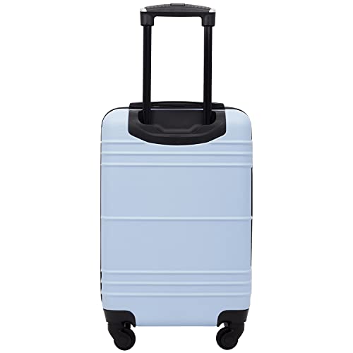 Travelers Club Richmond Spinner Luggage, Blue, Carry-On 20-Inch