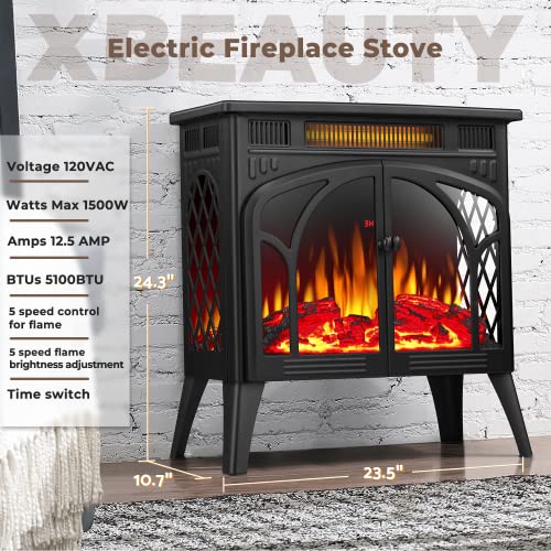 Electric Fireplace Heater Portable Electric Fireplace Heater Indoor