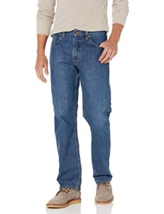 carhartt men's relaxed fit 5-pocket jean, bay, 38 x 30