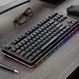 DROP Signature Series Mechanical Keyboard - Tenkeyless TKL (87 Key), Doubleshot Cherry Keycaps, Tactile Holy Panda Switches, Hot-Swap, Backlit RGB LED, USB-C, Aluminum Frame (Classic Midnight)