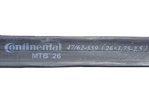 4 Pack - Continental MTB Bike Tubes, 26" x 1.75-2.50, 42mm Steel Schrader Valve.