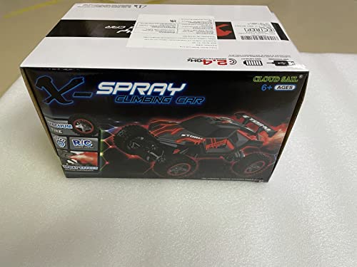 HOMYE Remote Control Car, 1:16 RC Cars for Boys Age 4-7 8-12 with Scale Sprays and Lights, 2 Batteries for 60 Minutes Playtime, All Terrains RC Drift Car for Boys Girls