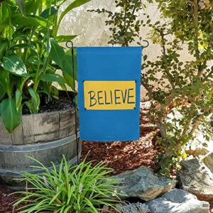 Ted Lasso Believe Garden Yard Flag