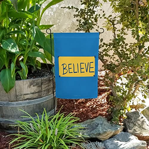 Ted Lasso Believe Garden Yard Flag