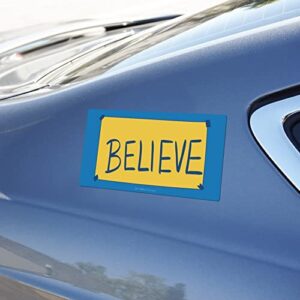 Ted Lasso Believe Automotive Car Window Locker Bumper Sticker