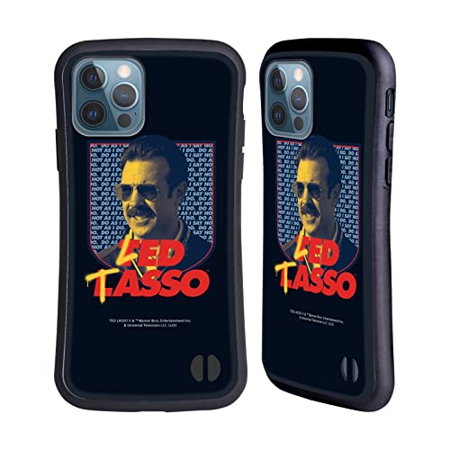 Head Case Designs Officially Licensed Ted Lasso Ted Season 2 Graphics Hybrid Case Compatible with Apple iPhone 12 / iPhone 12 Pro