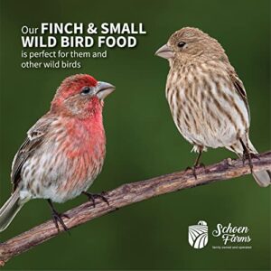 Schoen Farms Finch & Small Wild Bird Seed Food Mix (5 LBS)