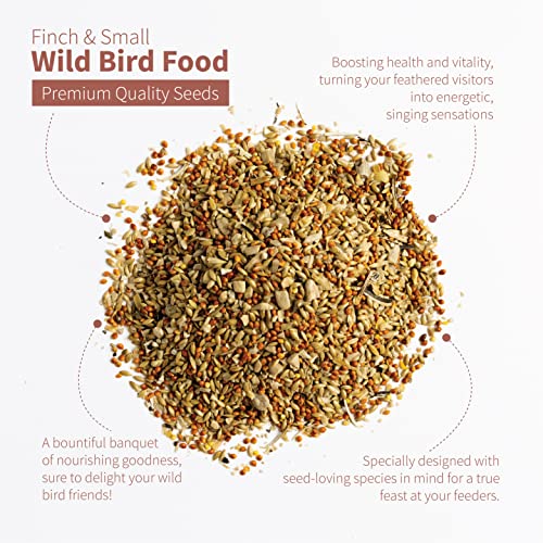 Schoen Farms Finch & Small Wild Bird Seed Food Mix (5 LBS)