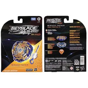 Beyblade Burst Pro Series Mirage Fafnir Spinning Top Starter Pack, Stamina Type Battling Game Top, Toy for Kids Ages 8 and Up