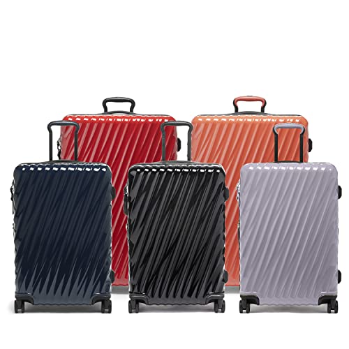 TUMI - 19 Degree International Expandable 4-Wheel Carry On - Hard Shell Carry On Luggage - Rolling Carry On Luggage for Plane & International Travel - Beetroot