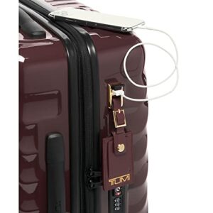 TUMI - 19 Degree International Expandable 4-Wheel Carry On - Hard Shell Carry On Luggage - Rolling Carry On Luggage for Plane & International Travel - Beetroot