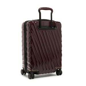 TUMI - 19 Degree International Expandable 4-Wheel Carry On - Hard Shell Carry On Luggage - Rolling Carry On Luggage for Plane & International Travel - Beetroot