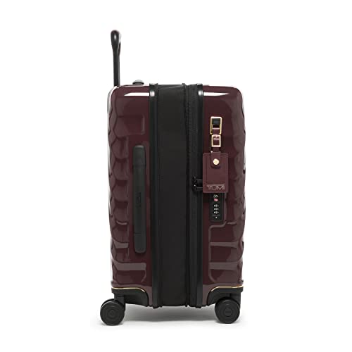 TUMI - 19 Degree International Expandable 4-Wheel Carry On - Hard Shell Carry On Luggage - Rolling Carry On Luggage for Plane & International Travel - Beetroot