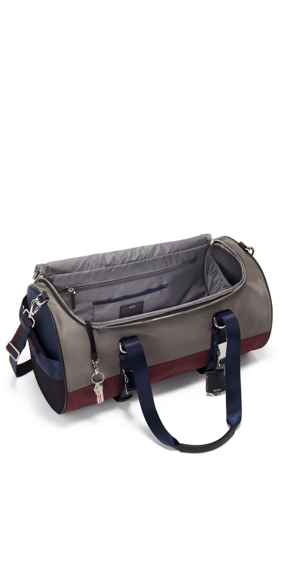 TUMI - Voyageur Misty Duffel - Zinc/Navy/Beetroot