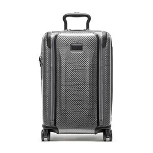 tumi - international front pocket expandable 4 wheeled carry-on t-graphite