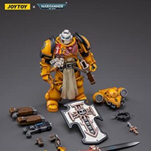 HUAXI DARK SOURCE(HAINAN)TECH JOYTOY WH 40K PRIMARIS Imperial FIST BLADEGUARD Vet 1/18 FIG