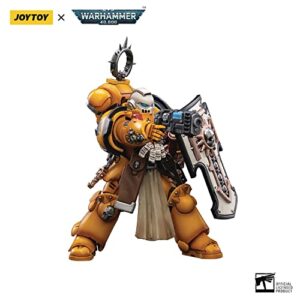 HUAXI DARK SOURCE(HAINAN)TECH JOYTOY WH 40K PRIMARIS Imperial FIST BLADEGUARD Vet 1/18 FIG