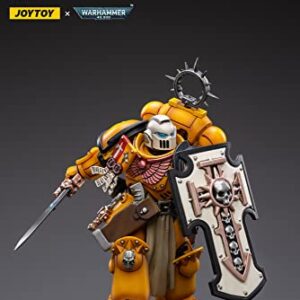 HUAXI DARK SOURCE(HAINAN)TECH JOYTOY WH 40K PRIMARIS Imperial FIST BLADEGUARD Vet 1/18 FIG